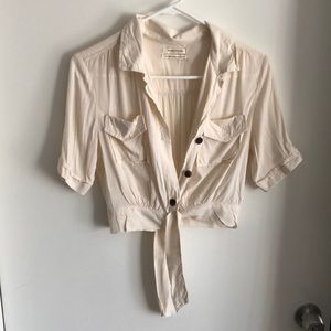 Urban outfitters cropped shirt